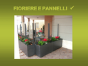 Fioriere e pannelli OK